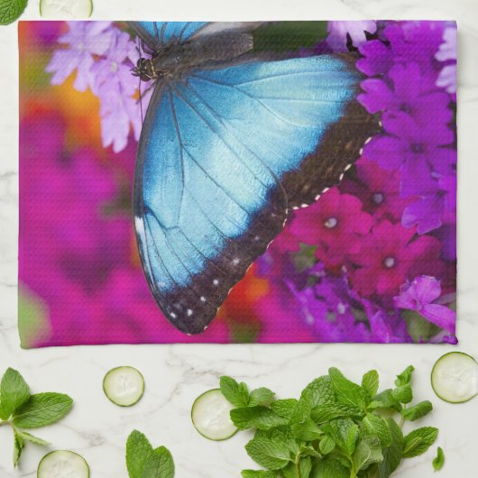 Sammamish Washington Tropical Butterfly Theedoek (Gevouwen)