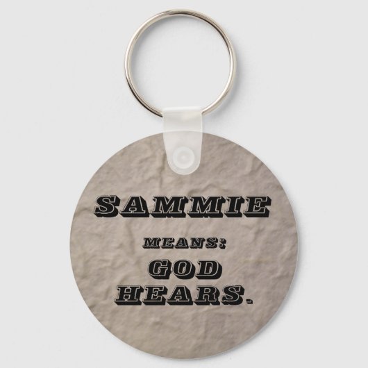 Sammie Sleutelhanger (Voorkant)