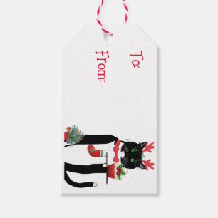 Sammy de Server, Aangepaste Gift Labels Cadeaulabel