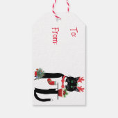 Sammy de Server, Aangepaste Gift Labels Cadeaulabel (Achterkant)