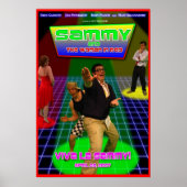 Sammy en de Vrouw in het Rode Theatrische Poster (Voorkant)