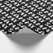 Sammy gespeld in Samoyed Letters Cadeaupapier (Hoek)