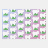 Sammy Gift Wrap op Pastels-3 plaatje Inpakpapier Vel (Voorkant 3)