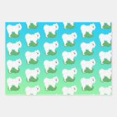 Sammy Gift Wrap op Pastels-3 plaatje Inpakpapier Vel (Voorkant 2)