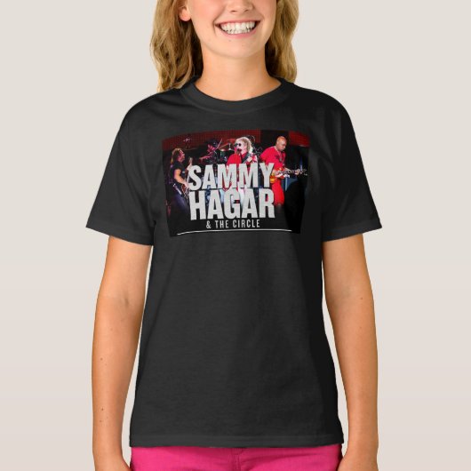 Sammy Hagar en de Cirkel - Engels-Amerikaans rots T-shirt (Voorkant)