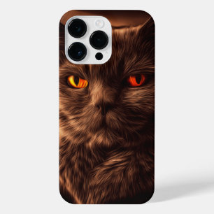 "Sammy Midnight" Kat iPhone 11 12 13 14 Hoesjes iPhone 14 Pro Max Hoesje