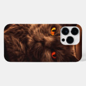 "Sammy Midnight" Kat iPhone 11 12 13 14 Hoesjes iPhone Hoesje (Achterkant horizontaal)