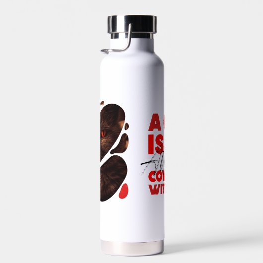 "Sammy Midnight" Kat Vacuüm Geïsoleerde Fles (Rechts)