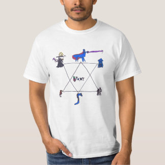 Sammy Salinas' ster van de Draw T-shirt