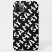 Sammy Spelling in Samoyed Dog Letters Case-Mate iPhone Case (Achterkant)