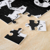 Sammy Spelling in Samoyed Dog Letters Legpuzzel (Zijkant)