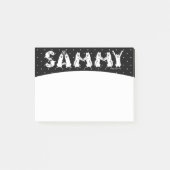 Sammy Spelling in Samoyed Dog Letters Post-it® Notes (Voorkant)