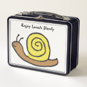 Sammy The Cartoon Slak Metal Lunchbox (Voorkant)