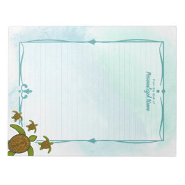 Sammy Zee Turtle Lined Notitieblok