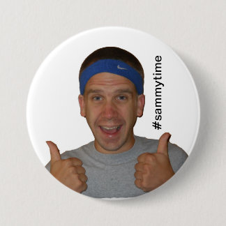 #sammytime de knoop van het Show Sammy van steun Ronde Button 7,6 Cm