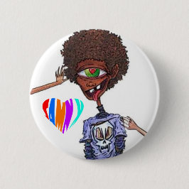 Samnx Afro Love Button