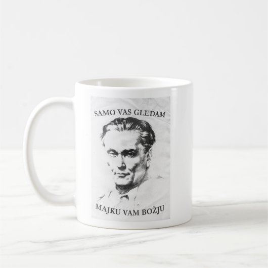 Samo vas gledam koffiemok (Links)