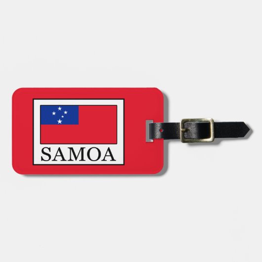 Samoa Bagagelabel (Voorkant horizontaal)