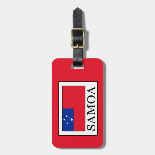 Samoa Bagagelabel (Voorkant verticaal)