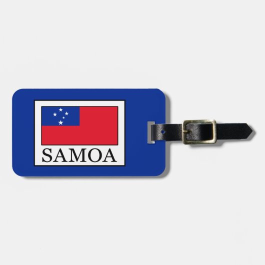 Samoa Bagagelabel (Voorkant horizontaal)