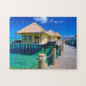 Samoa Beach Huts. Legpuzzel (Horizontaal)