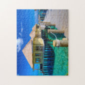 Samoa Beach Huts. Legpuzzel (Verticaal)