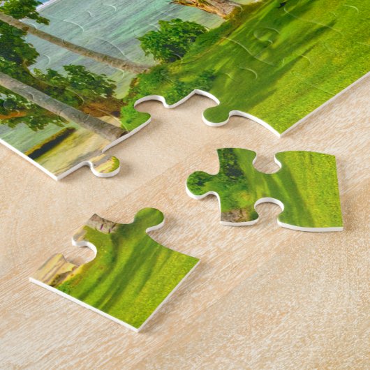 Samoa Beach Scene Legpuzzel (Zijkant)