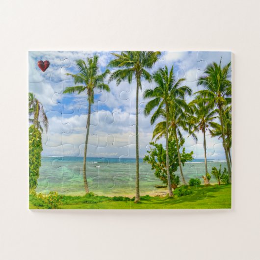 Samoa Beach Scene Legpuzzel (Horizontaal)