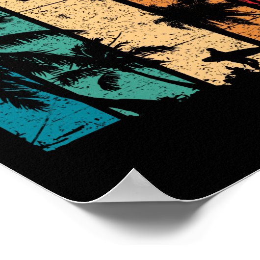  Samoa Beach Sunset Samoan Poster (Hoek)