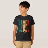  Samoa Beach Sunset Samoan T-shirt (Voorkant volledig)