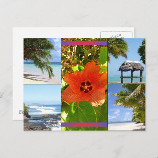 Samoa Briefkaart (Voorkant / Achterkant)