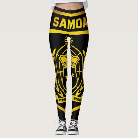 Samoa Emblem Leggings (Voorkant)