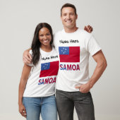Samoa en Samoaanse vlag Persoonlijk  T-shirt (Unisex)