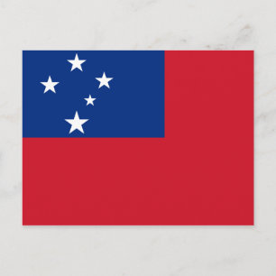 Samoa Flag Briefkaart