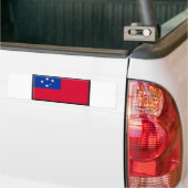 Samoa Flag Bumpersticker (Op Truck)