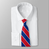 Samoa Flag Colors Elegant Stropdas (Gebonden)