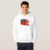 Samoa Flag Hoodie (Voorkant volledig)