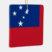 Samoa Flag Keramisch Ornament (Rechts)