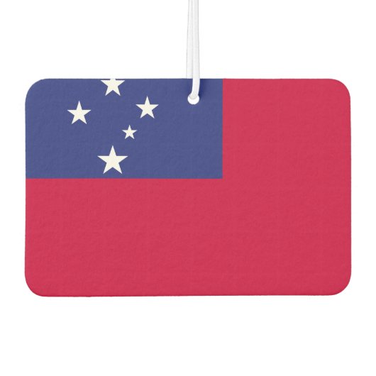 Samoa Flag Luchtverfrisser (Voorkant)