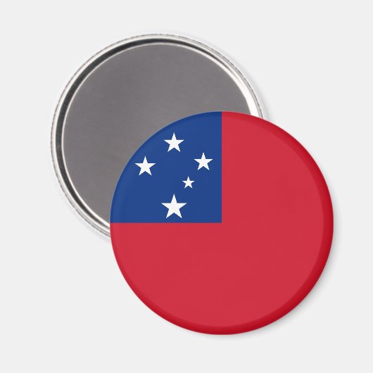 Samoa Flag Magneet (Voorkant / Achterkant)