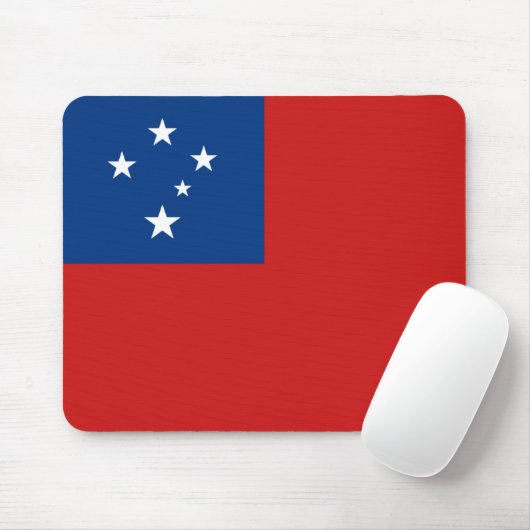 Samoa Flag Mousepad Muismat (Met muis)