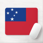Samoa Flag Muismat (Met muis)