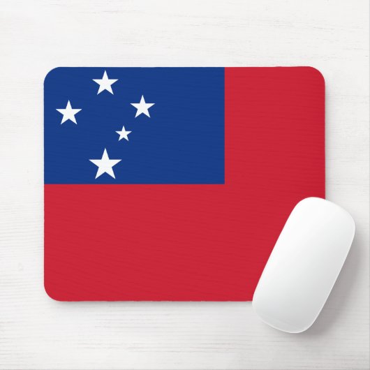 Samoa Flag Muismat (Met muis)