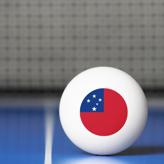 Samoa Flag Pingpongbal (Net)