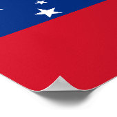 Samoa Flag Poster (Hoek)