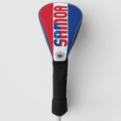 Samoa Flag Prachtige Patriotic Golfheadcover (Voorkant)