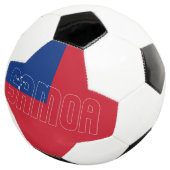 Samoa Flag Schattig Patriotic Voetbal (Drie kwart)