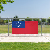 Samoa Flag Spandoek (Insitu)