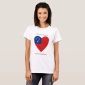 Samoa Flag Sweebaby T-Shirt (Voorkant volledig)