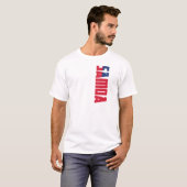 Samoa Flag T-shirt (Voorkant volledig)
